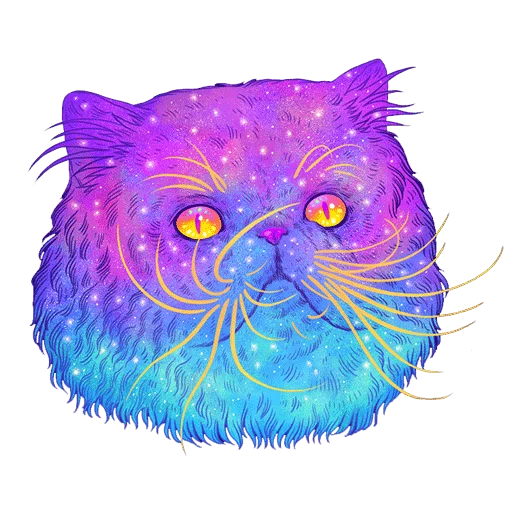 Cosmic Cats sticker 9