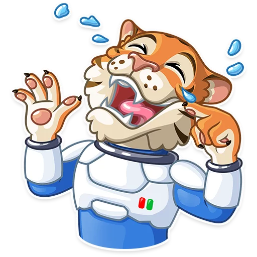 Cosmic Tiger Telegram sticker pack