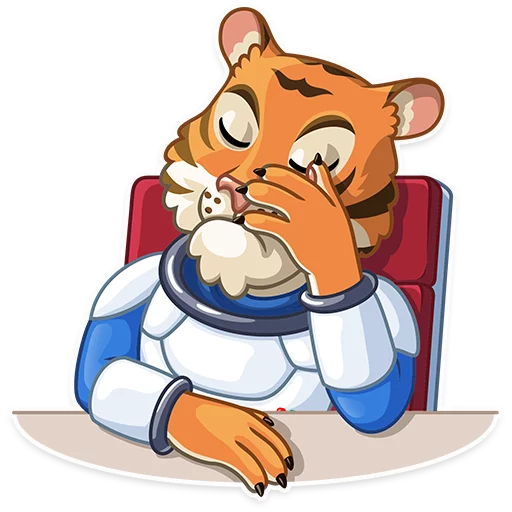 Cosmic Tiger sticker 7