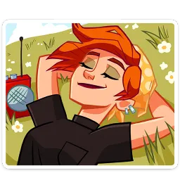 Дачница Марина Полина Полковская Telegram sticker pack