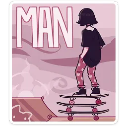 Кортни Максим Лисицин sticker 6