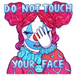 Covid-19 sticker 3