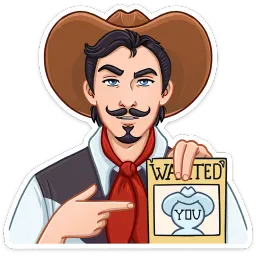 Ковбой Клинт Владислав Чугреев Telegram sticker pack