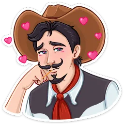 Ковбой Клинт Владислав Чугреев sticker 6