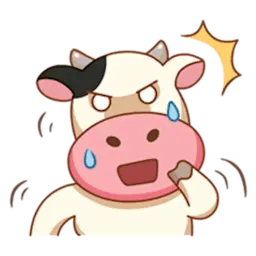 Momo Cow sticker 4