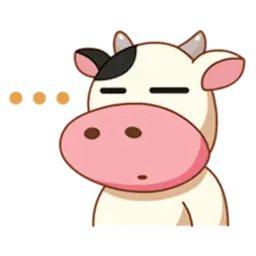 Momo Cow sticker 5