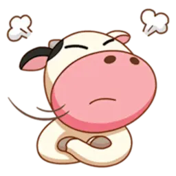 Momo Cow sticker 6