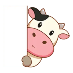 Momo Cow sticker 9
