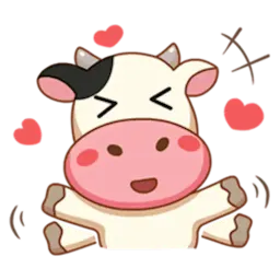 Momo Cow sticker 10