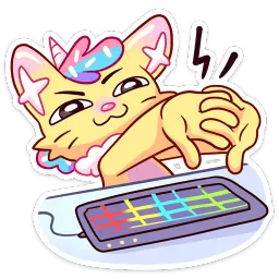 Уютненький Кэнди Кэт Ирина Брэдкэт sticker 3