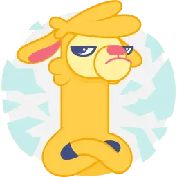 CRAZY LLAMA sticker 3