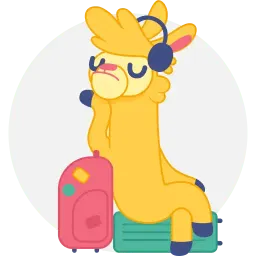 CRAZY LLAMA sticker 8