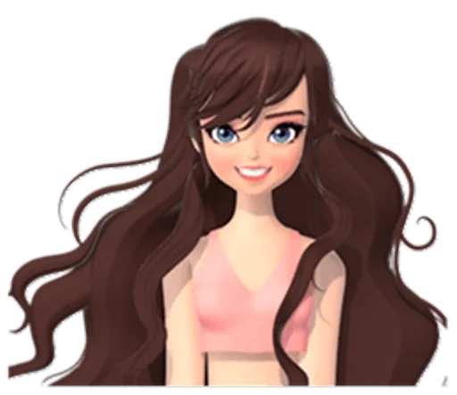 Crazy Ruby Sexy girl sticker 5