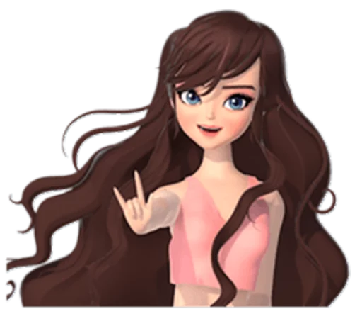 Crazy Ruby Sexy girl sticker 6