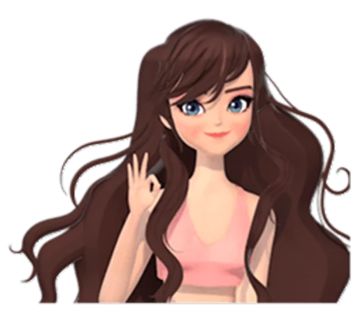 Crazy Ruby Sexy girl sticker 7