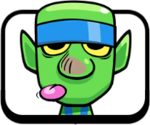 clash royale goblin sticker 13