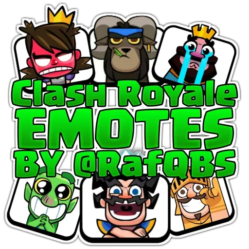 clash royale goblin sticker 26