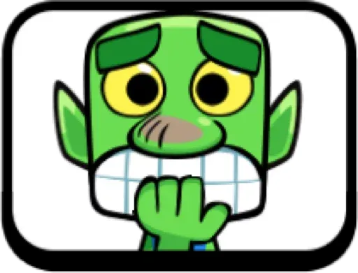 clash royale goblin sticker 5