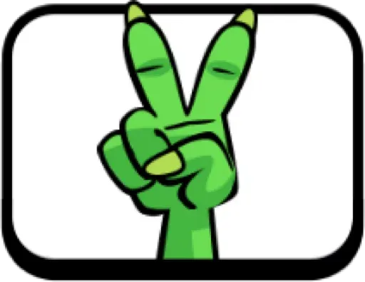 clash royale goblin sticker 8