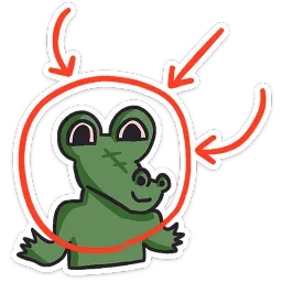 Кроко Преколер sticker 9