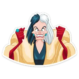 Круэлла де Виль sticker 12