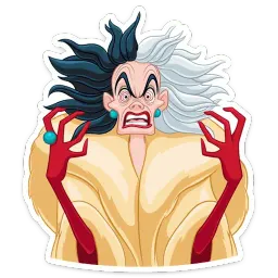 Круэлла де Виль sticker 6