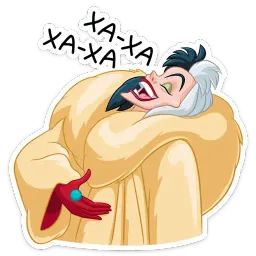 Круэлла де Виль sticker 7