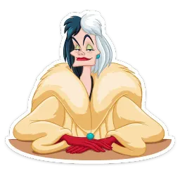 Круэлла де Виль sticker 9