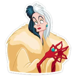 Круэлла де Виль sticker 10