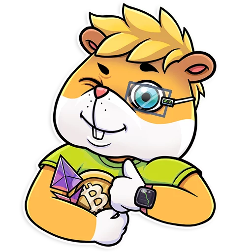 Crypto Hamster sticker 2