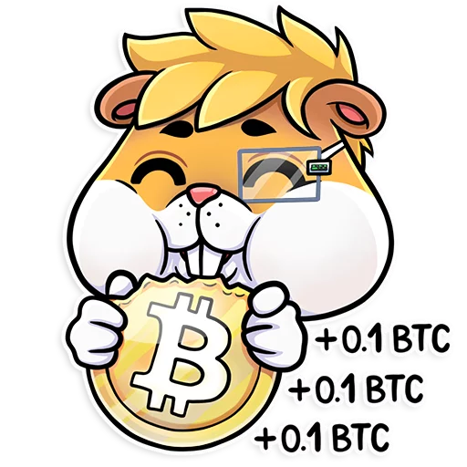 Crypto Hamster sticker 12