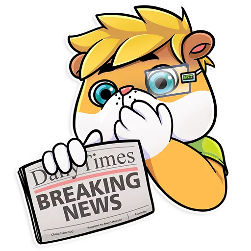 Crypto Hamster sticker 10