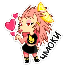 Кёрти Telegram sticker pack