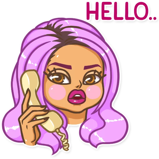Miss Curvy sticker 5