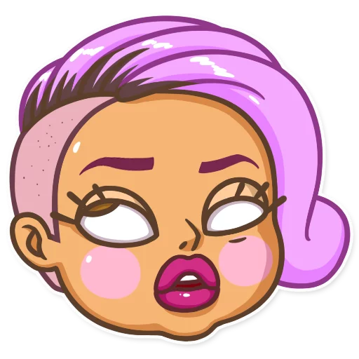 Miss Curvy sticker 6