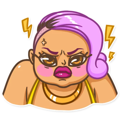 Miss Curvy sticker 9