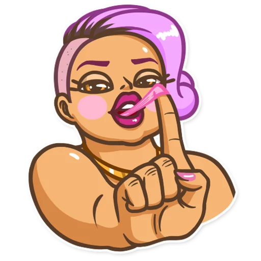 Miss Curvy sticker 10