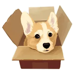 Corgi Dog sticker 2