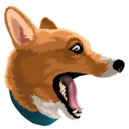 Corgi Dog sticker 12