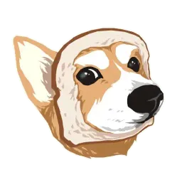Corgi Dog sticker 7