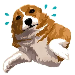 Corgi Dog sticker 10
