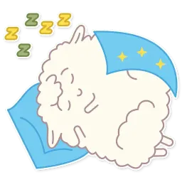 Cute Sheep sticker 7
