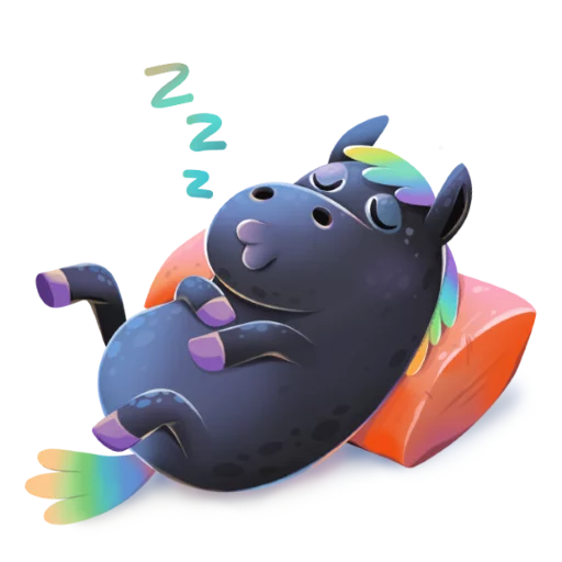 Rainbow Horse sticker 12