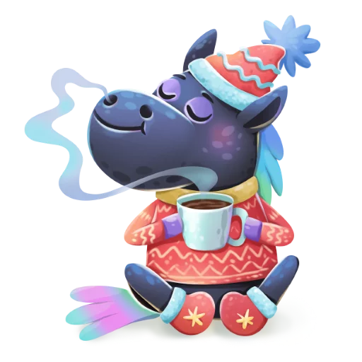 Rainbow Horse sticker 9