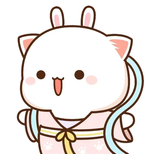 Cutie Cat sticker 2