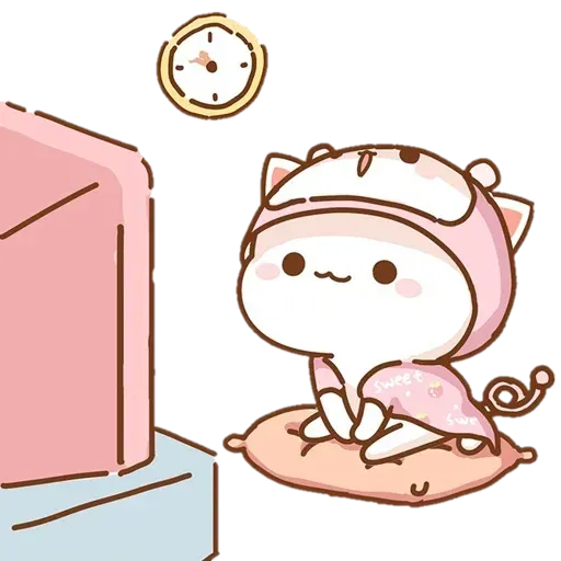 Cutie Cat sticker 11