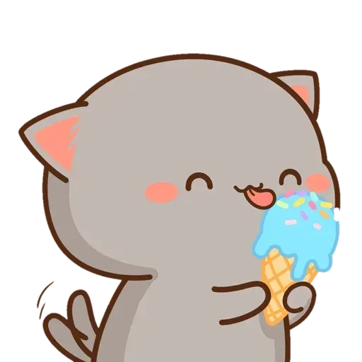 Cutie Cat sticker 4