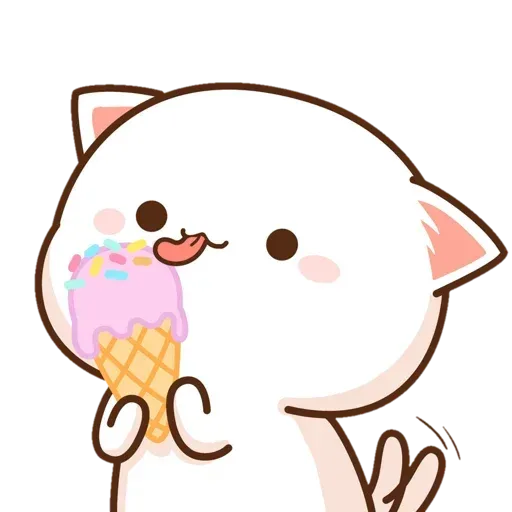 Cutie Cat sticker 5