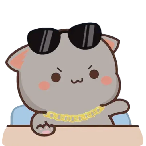 Cutie Cat sticker 50