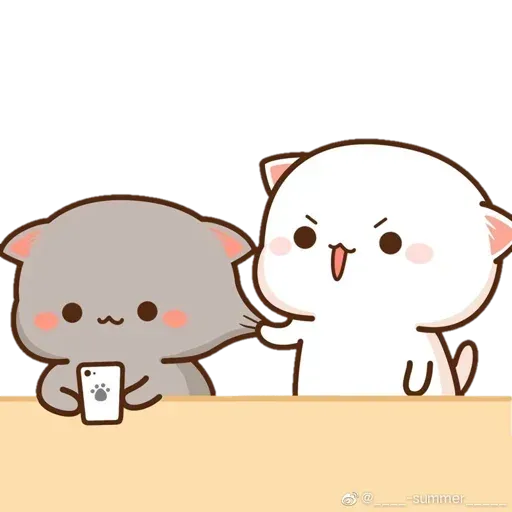 Cutie Cat sticker 55